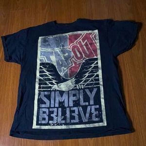 Tapout, black, xl, t shirt